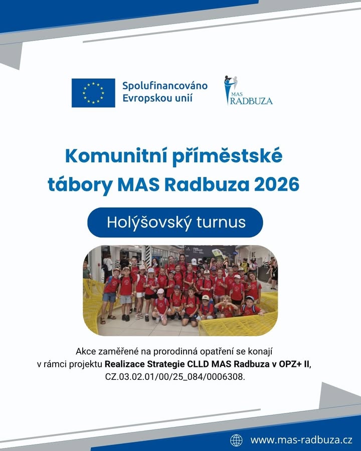 Komunitní příměstské tábory jsou v plném proudu 💙 

Svůj turnus za sebou mají také děti z Město Holý